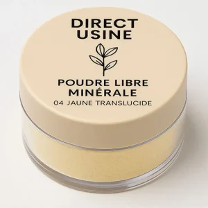 Direct Usine – Poudre libre minérale 04 Jaune translucide