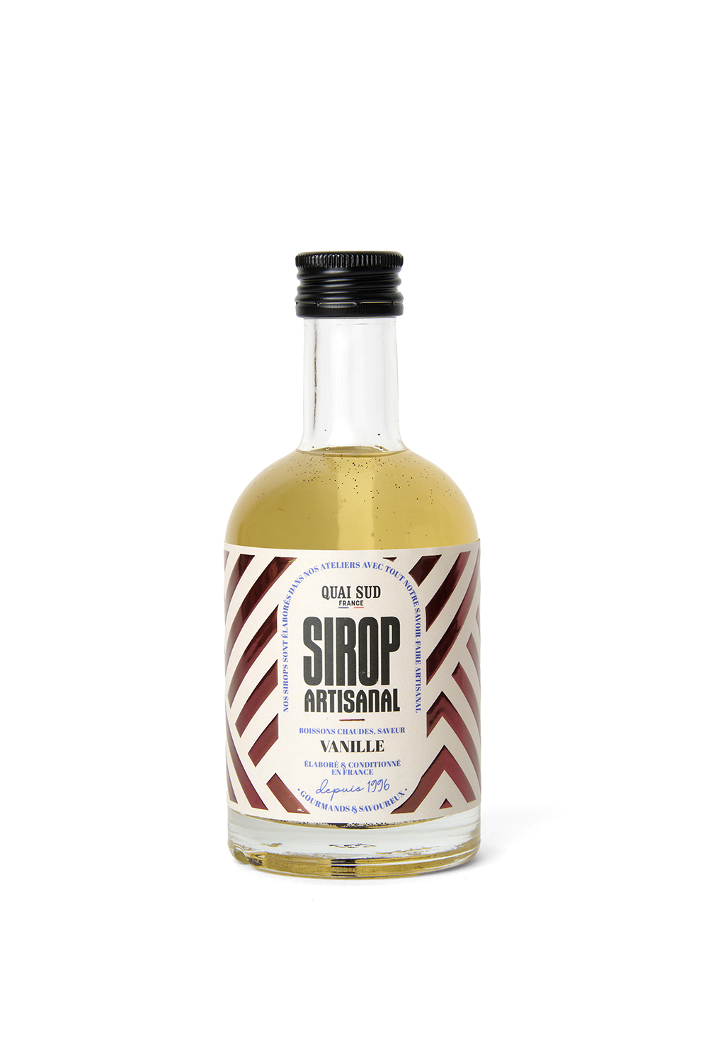 Sirop Artisanal Pour Boissons Chaudes Aromatisé Saveur Vanille 25 cl – Image 2