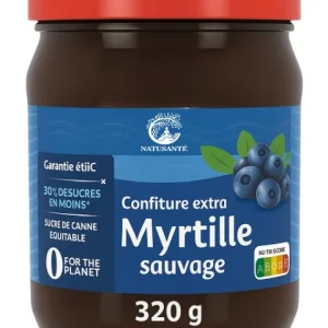 Confiture extra Myrtille sauvage – bio