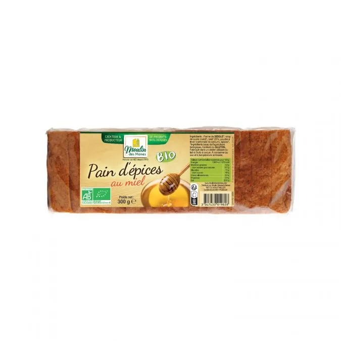 Pain d’épices a l’ancienne bio – 300g – Image 2