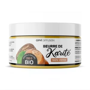 Beurre de Karité Vierge Biologique – 200 g