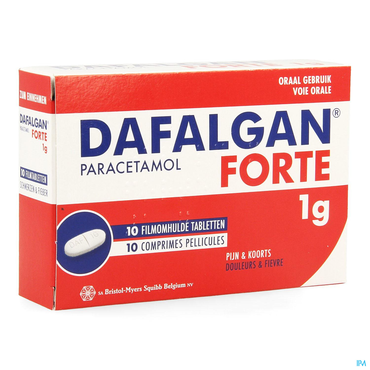 DAFALGAN FORTE 1 G 10 CPR – Image 2