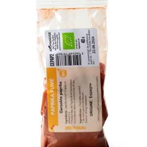 Paprika fumé sachet zéro plastique
