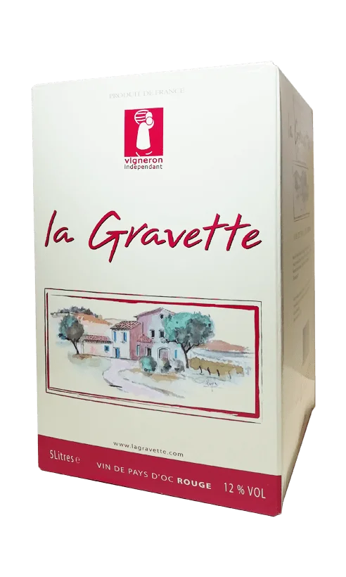 Cubi 5L – La Gravette rouge / Domaine La Grave
