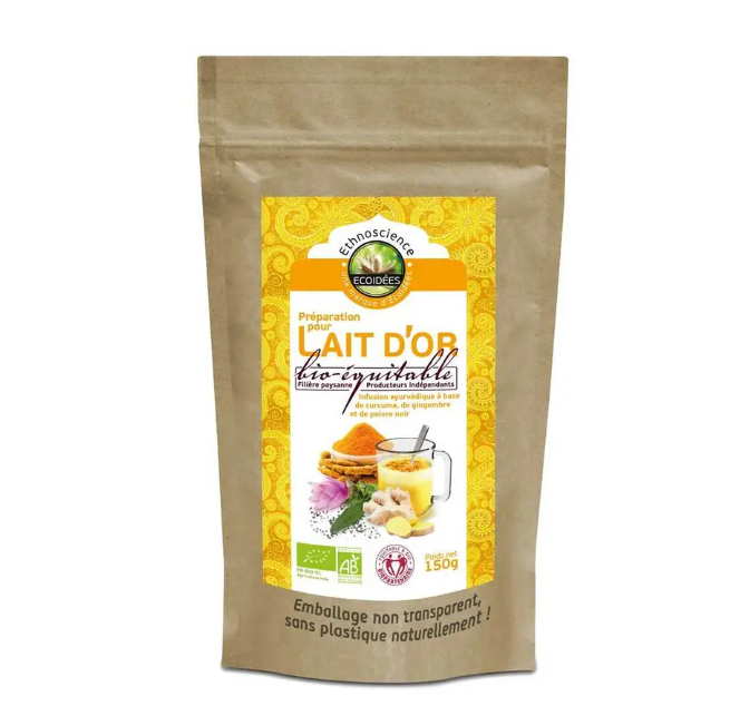 Lait d’or Bio 150g – Ecoidees – Image 2