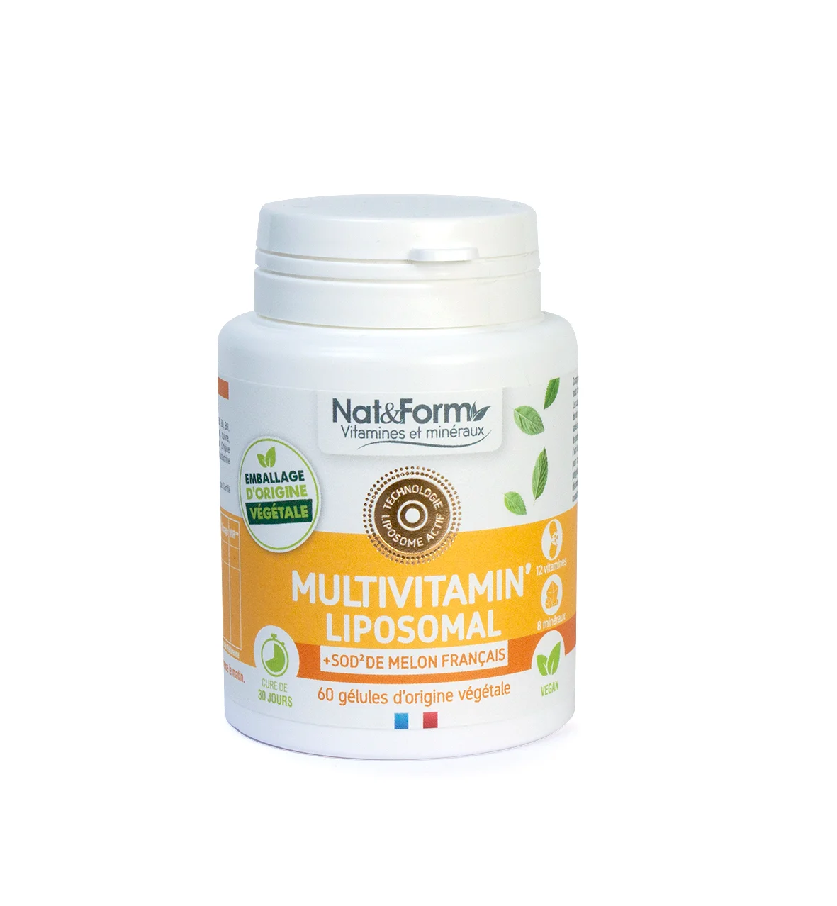 Multivitamines Liposomal Bio 60 gélules – Nat et Form