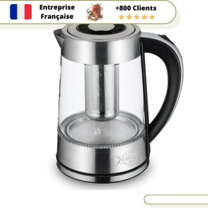 Théière Electrique en Verre  avec Infuseur 2L