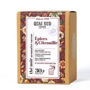 Thé Noir Epices-Citrouille 15 infusettes