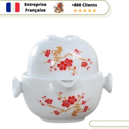 Tasse à Thé Chinoise Porcelaine 190ml