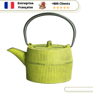 Théière en Fonte Verte 700ml | PERIDOTTO