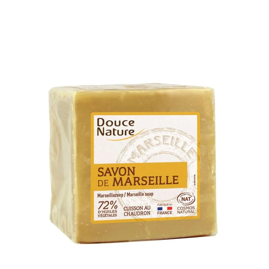 Savon de Marseille aux Huiles Végétales Bio 300 g – Douce Nature – Image 2
