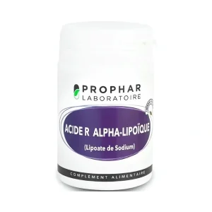 Acide Alfa-Lipoique – 30 gélules – Prophar