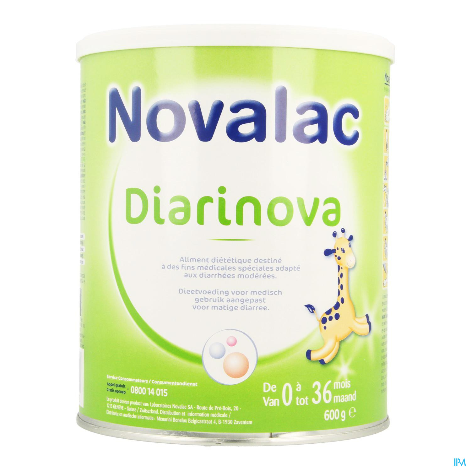 NOVALAC DIARINOVA LAIT 600 G – Image 2