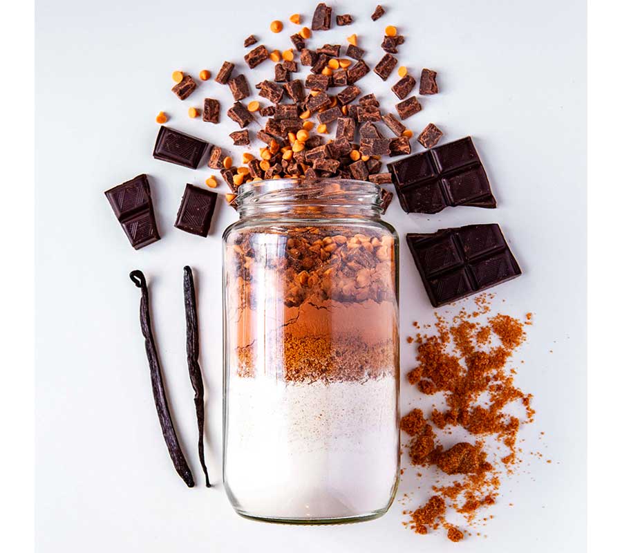 BROWNIES CHOCO CARAMEL