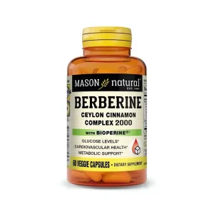 Complexe berbérine et cannelle de ceylan- 60 gélules – Mason Natural