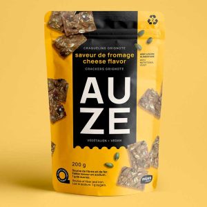 CRAQUELINS GRIGNOTE À SAVEUR DE FROMAGE AUZE