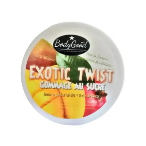 Gommage au sucre twist exotique – 250 g – BodyGood