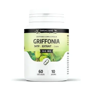 Griffonia de 5-HTP – 166 mg – 60 gélules – GPH