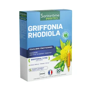 Grifforia-Rhodiola – 20 – ampoules – Santarome