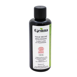 Huile Sèche biologique Ylang ylang et palmarosa – 100 ml – Genna