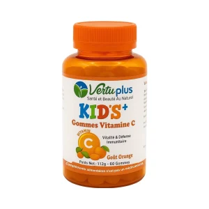 KID&rsquo;S+ Gommes Vitamine C – 60GM – Vertuplus