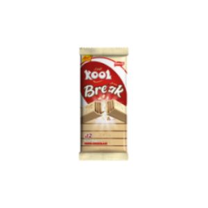 Kool Break Slice – Gaufrette enrobée au chocolat blanc Maxi format