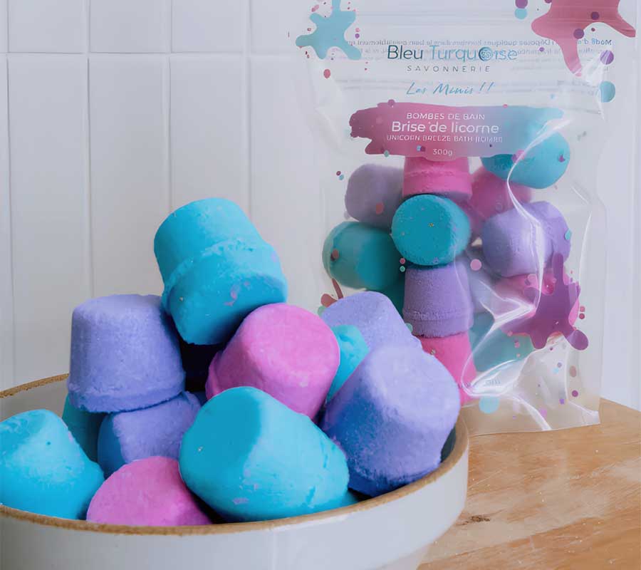 MINI BOMBES DE BAIN – BRISE DE LICORNE