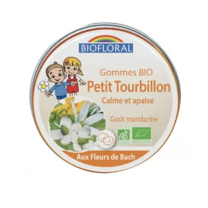 Gommes Petit Tourbillon aux Fleurs de Bach Bio 45 g – Biofloral
