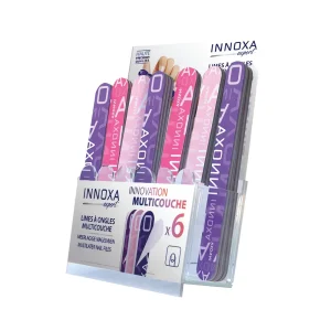 Présentoire limes à ongles multicouche pelable 48 – 17.8*0.5 cm – Innoxa