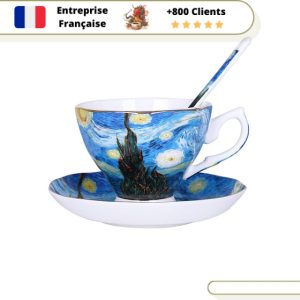 Tasse à Thé en Porcelaine  Van Gogh