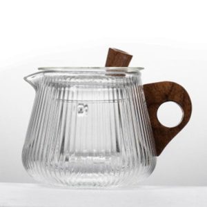 Théière en Verre et Bois  370-420ml