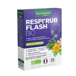 Respirub flash – 15 comprimés – Santarome