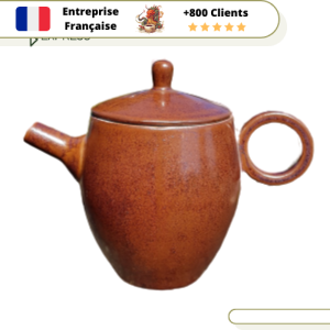 Théière en Céramique  Brique 125ml