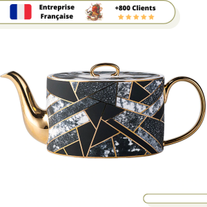 Théière en Porcelaine  Sans Filtre 900ml