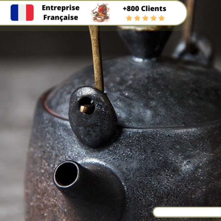 Théière en Céramique Vintage 240ml – Image 9