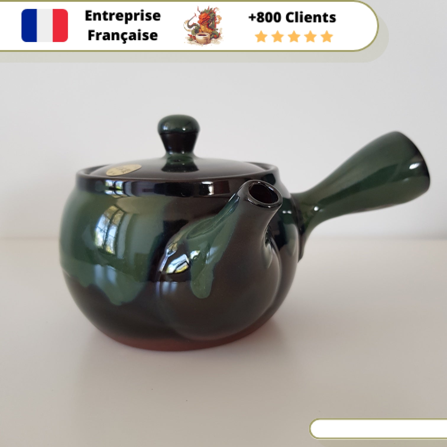 Grande Théière Japonaise Tokoname 800ml – Image 5