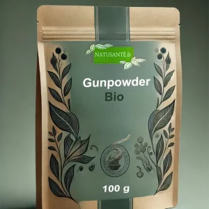 Thé vert Gunpowder Bio – 100 g