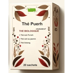 Thé Puerh Bio – 20 sachets